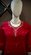 FF Roman Silk Straight Cut Designer Kurtis Catalog